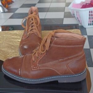Propet Mens Ford Brown Boots, Sz 10.5M